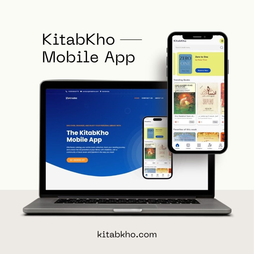 KitabKho - A digital library with thousands of PDF and EPUB Books