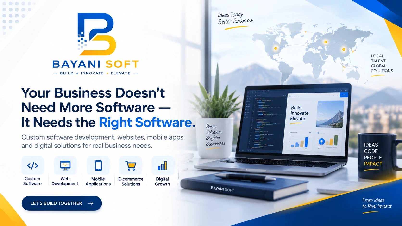 Custom software development designed for business needs